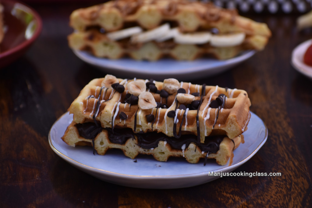 Nutella Chocolate Waffle